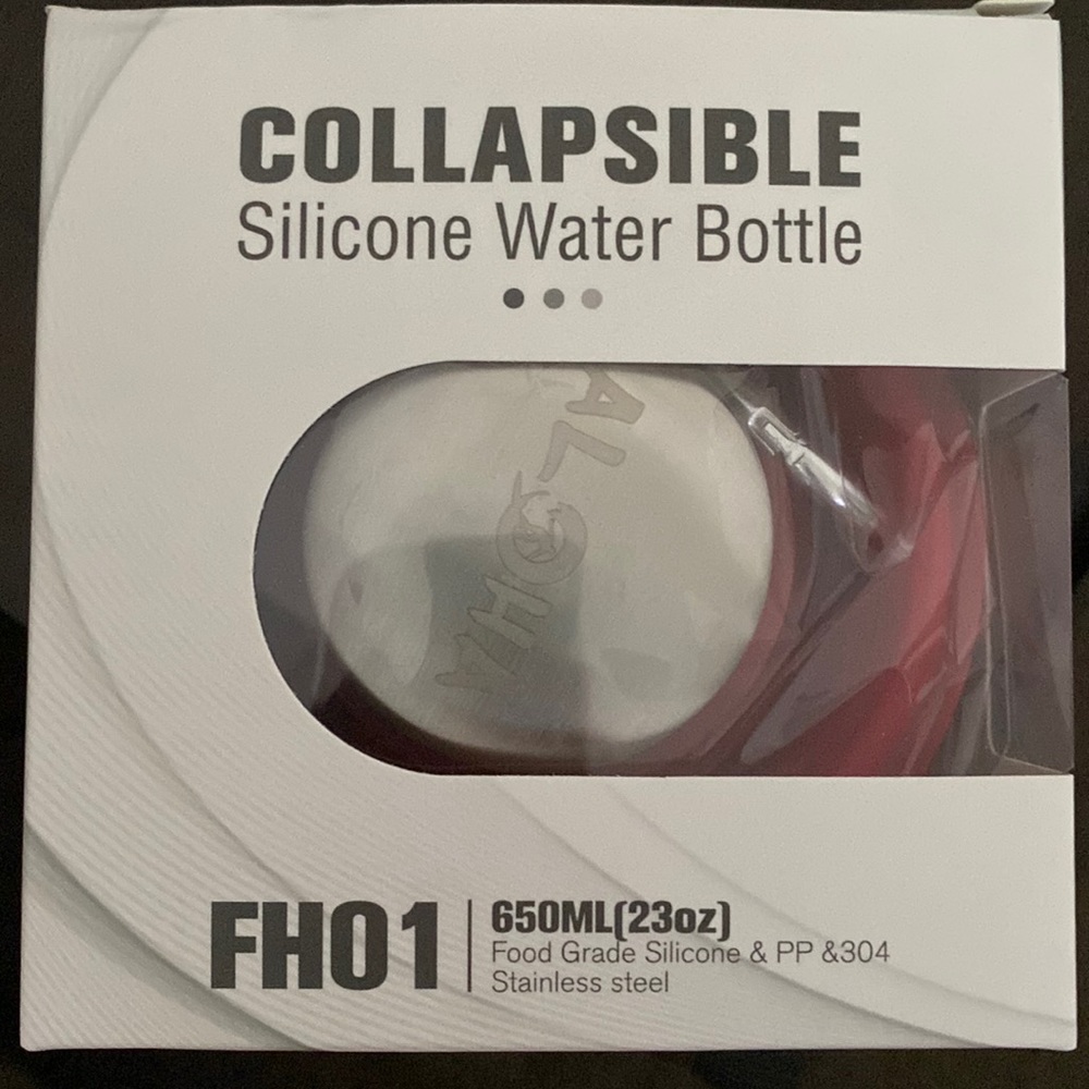 NEW Collapsible water bottle-Silicone